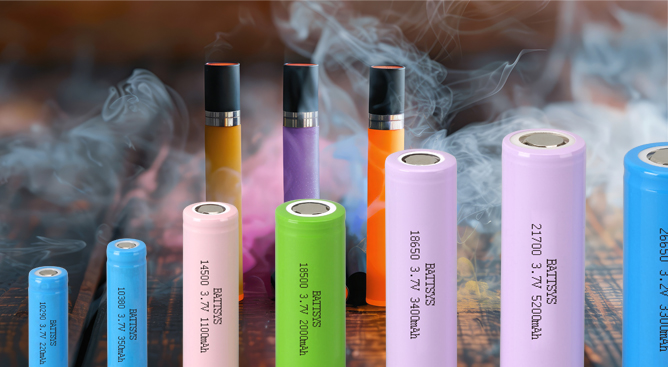 What are the size parameters of 18650 lithium batteries?