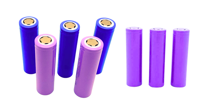 What materials are in 18650 batteries.