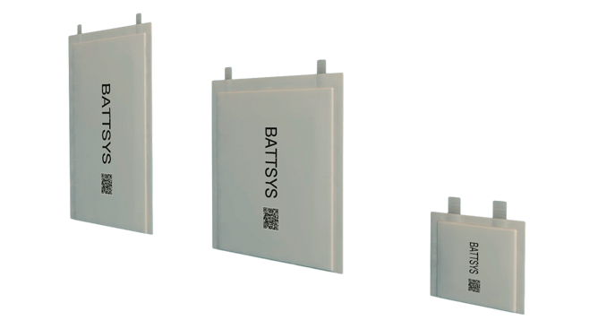 The principle of polymer lithium battery.