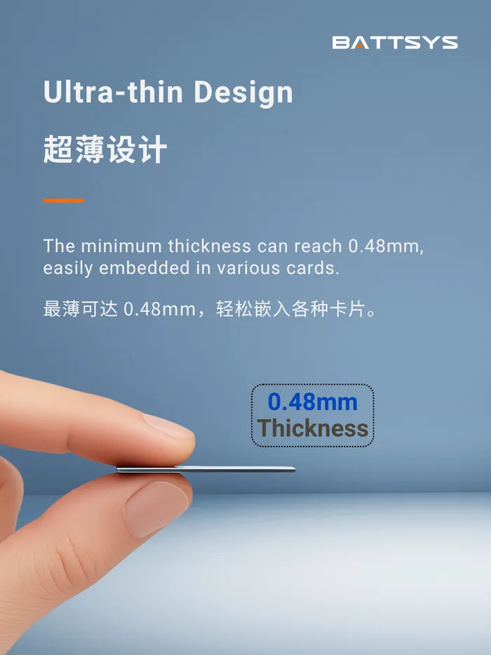 BATTSYS Semi-solid Ultra-thin Battery | Thinner, Flatter and Longer ...