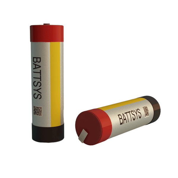 cylindrical cell sizes