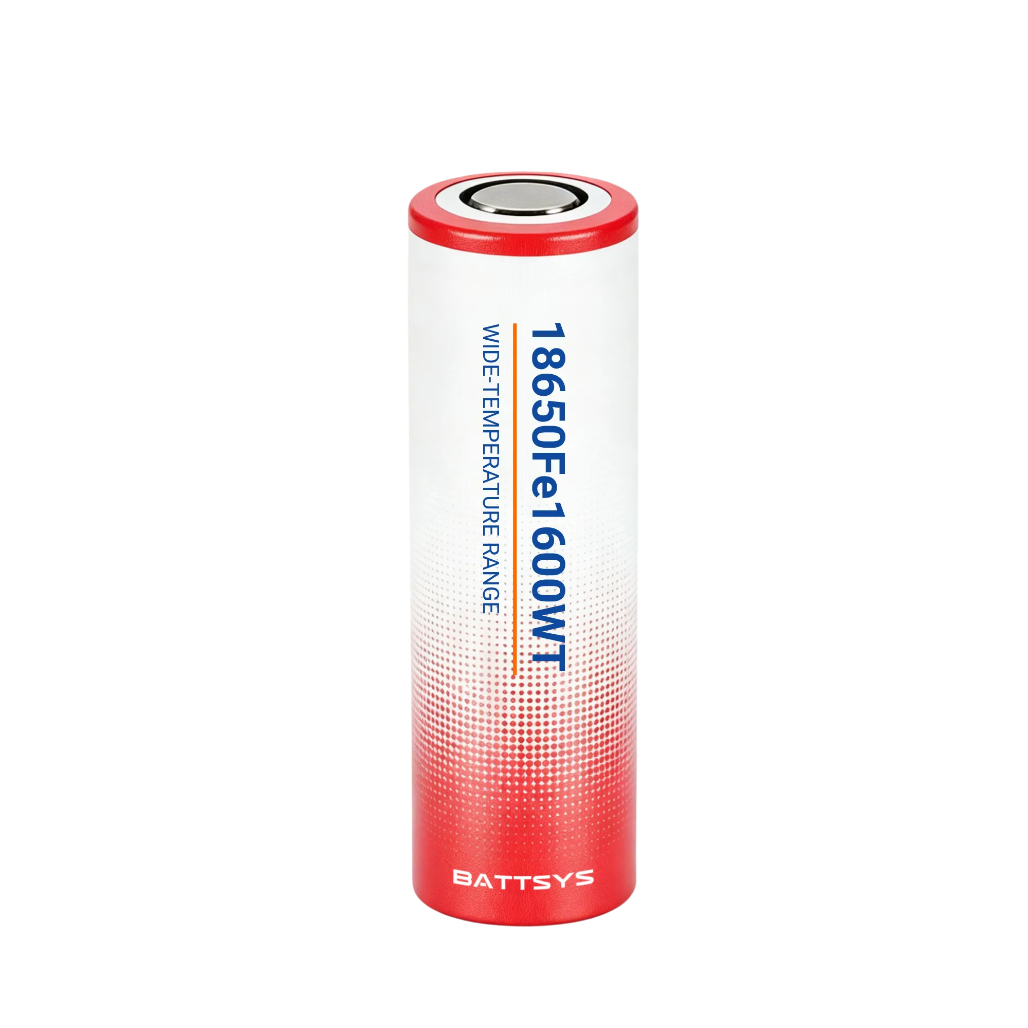  BATTSYS 18650Fe1600 wide temp battery